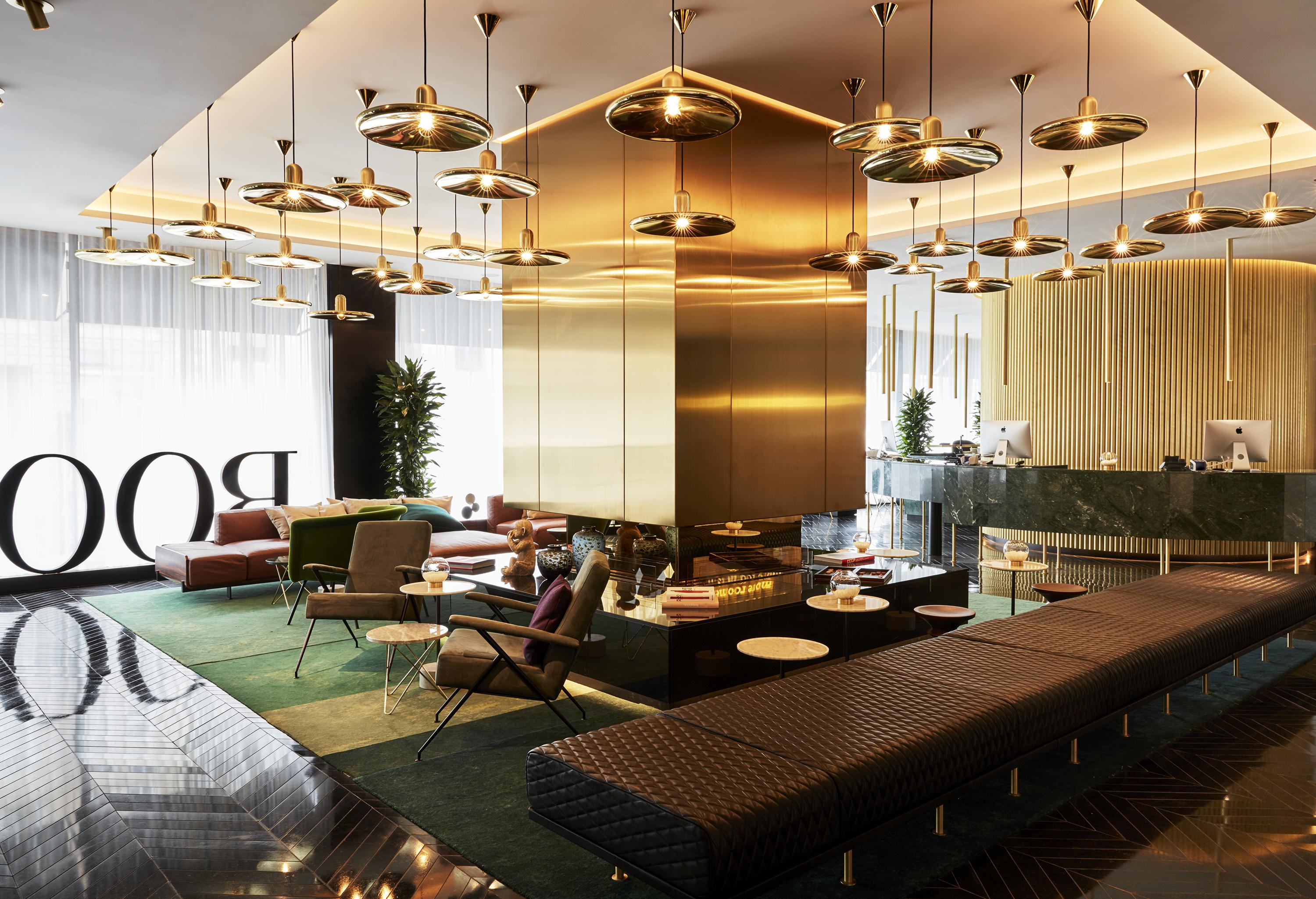 루머스 뮌헨, 오토그래프 컬렉션 호텔 외부 사진 The lobby of the hotel