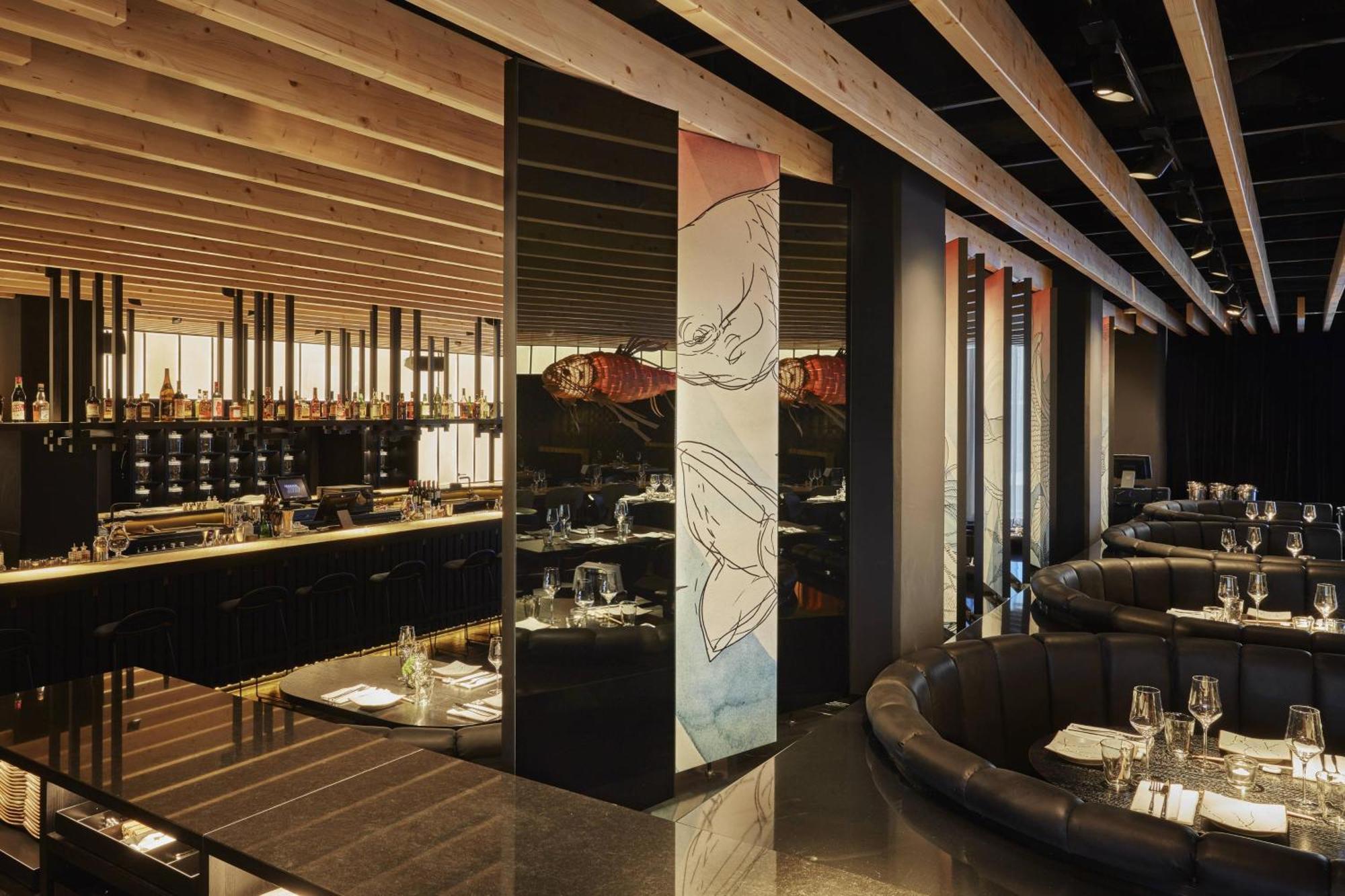 루머스 뮌헨, 오토그래프 컬렉션 호텔 외부 사진 The interior of the restaurant