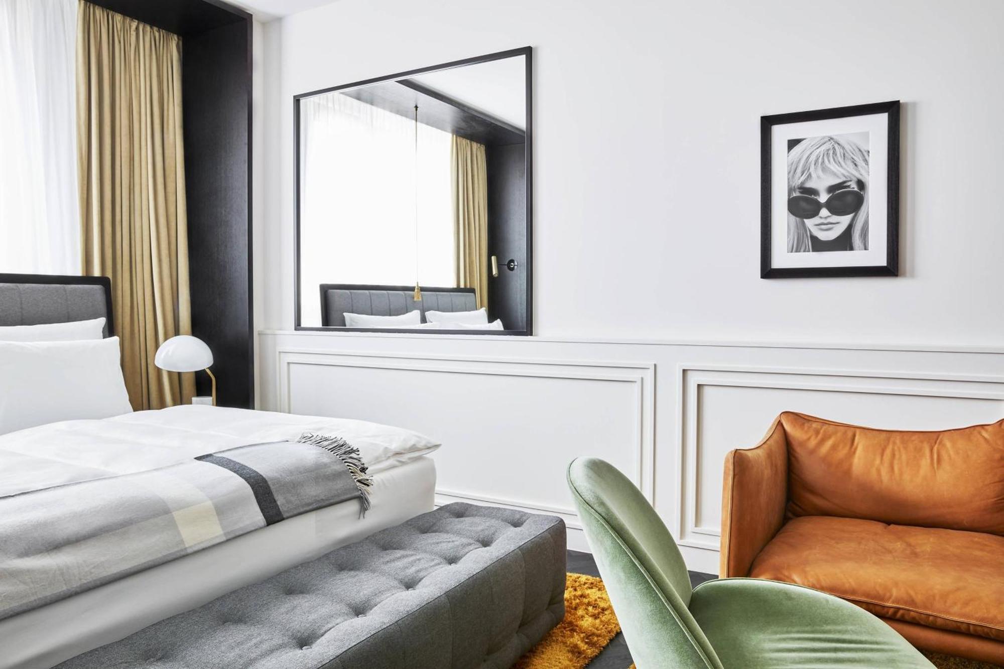 루머스 뮌헨, 오토그래프 컬렉션 호텔 외부 사진 A bedroom at the hotel