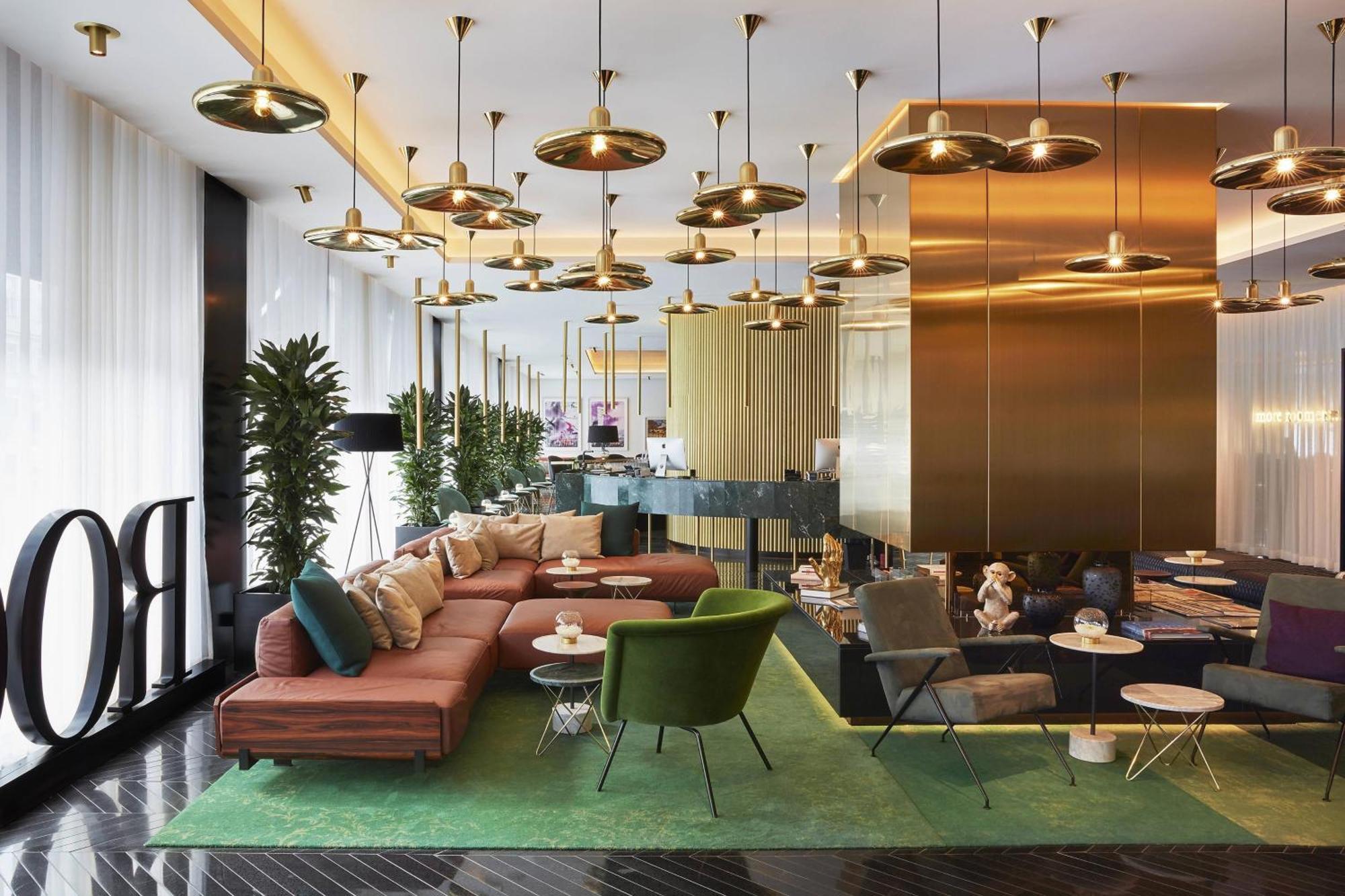 루머스 뮌헨, 오토그래프 컬렉션 호텔 외부 사진 The lobby of the hotel